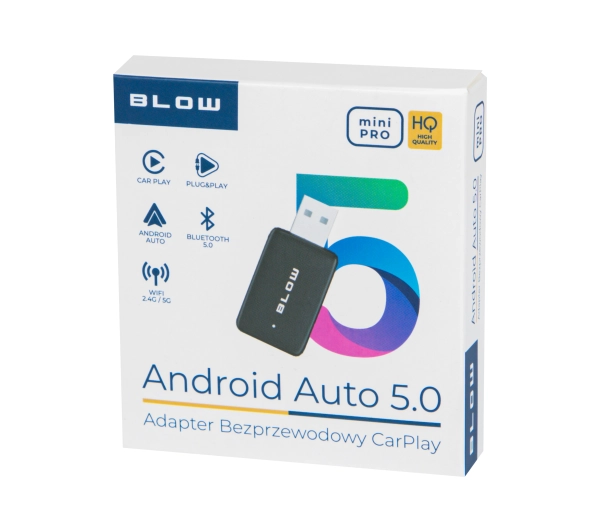 BLOW mini PRO CarPlay Android Auto Czarny