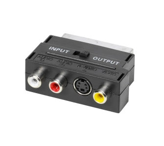 Adapter Vivanco 47048 S-VHS Mini DIN / Scart