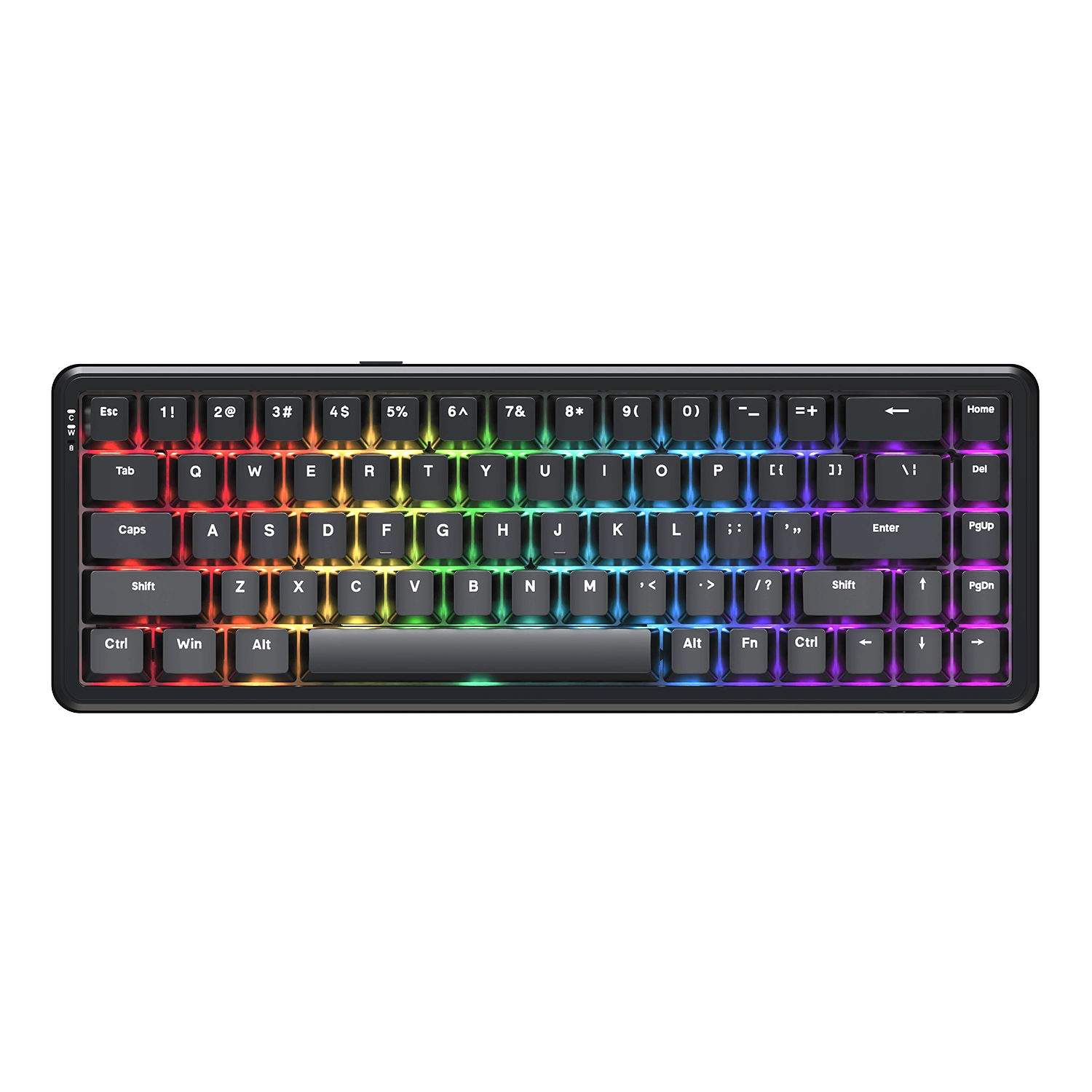 Klawiatura mechaniczna Ajazz AK680 MAX Magnetic Switch Czarny