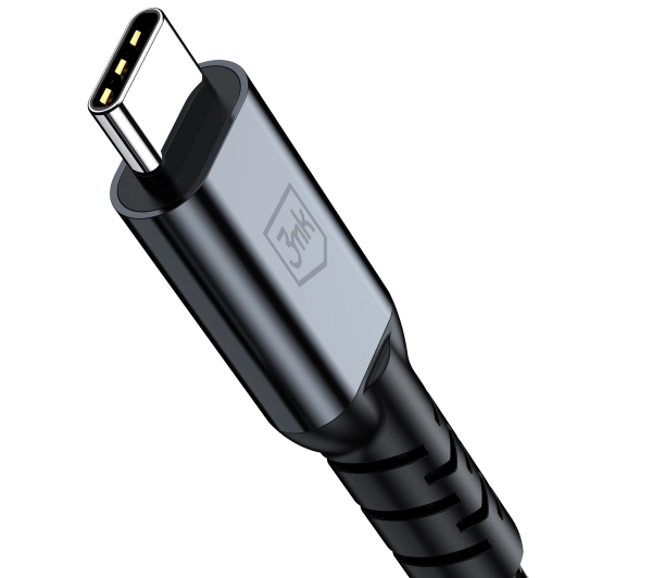 3mk Hyper Cable N-SERIES Thunderbolt 4 1m 48V/5A 40Gb/s 240W 8K60Hz Czarny - ⚡ EURO HIT CENOWY! ⚡