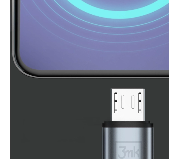 3mk Hyper Cable N-SERIES A USB do microUSB 1m 5 V/2.4A 12W Czarny