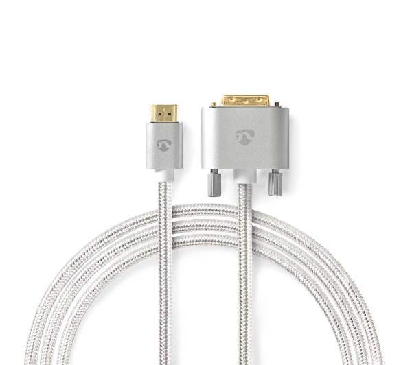 Nedis CCTB34800AL20 ProfiGold 2m Srebrny
