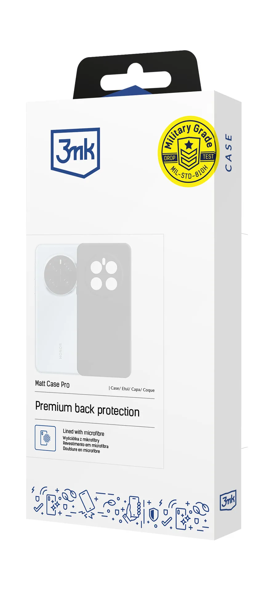 Etui 3mk Matt Case Pro do Redmi 15 4G/5G Czarny