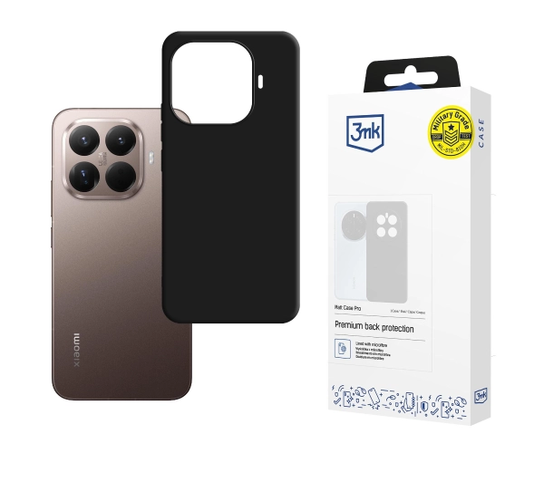 Etui 3MK Matt Case Pro do Xiaomi 15T Pro 5G Czarny