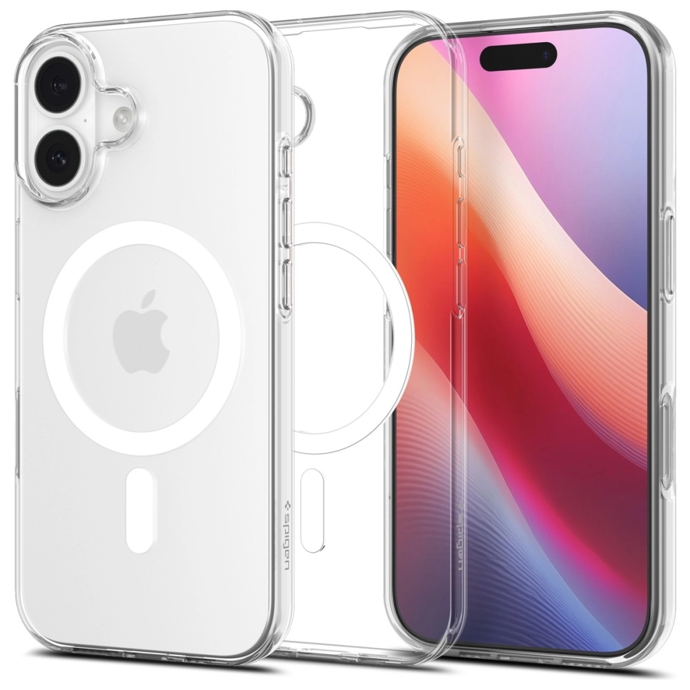 Etui Spigen Liquid Crystal MAG MagSafe do iPhone 17 Biały