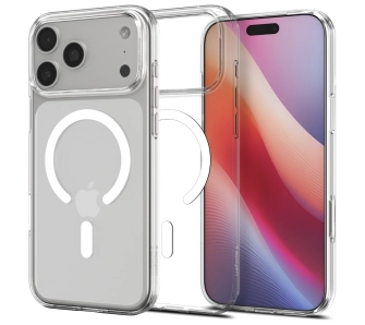 Etui Spigen Liquid Crystal MAG MagSafe do iPhone 17 Pro Max Biały