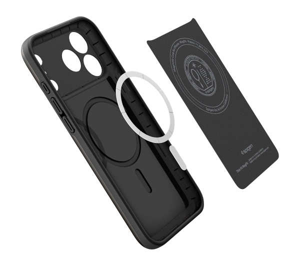 Spigen Thin Fit MAG MagSafe do iPhone 17 Pro Czarny