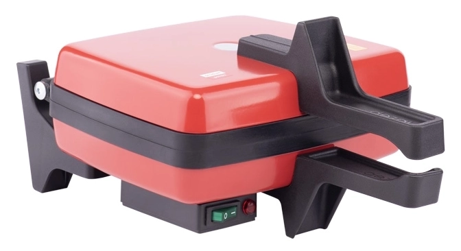 Gofrownica Dezal 301.5.1 LWN 1300W Czerwony