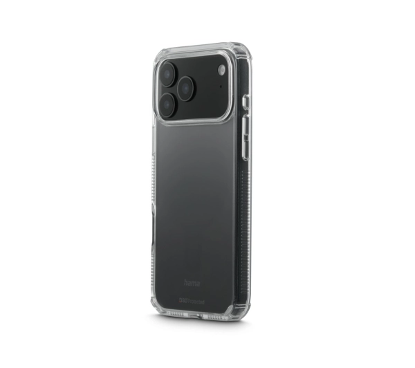 Hama Extreme Protect D3O Anti Yellowing do iPhone 17 Pro Max Przezroczysty