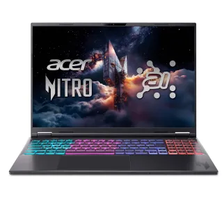 Acer Nitro 16S AI AN16S-61 16" 180Hz Ryzen AI 9 365 32GB RAM 1TB Dysk SSD RTX5060 DLSS4 Czarny Funkcje AI