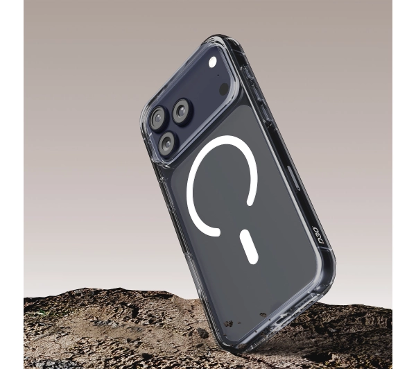 Puro D3O do iPhone 17 Pro Max Przeźroczysty