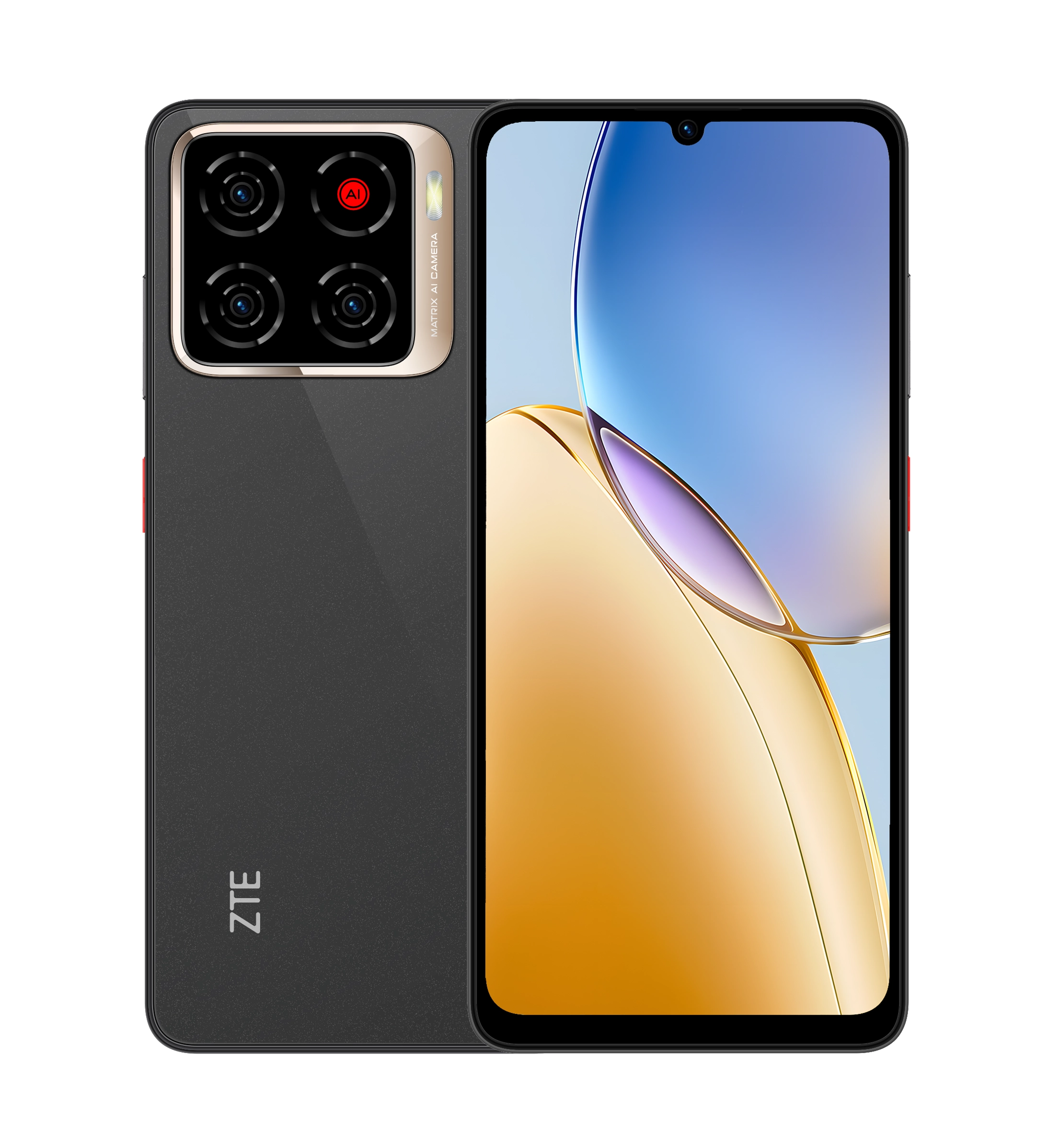 Smartfon ZTE Blade A56 4/128GB 6,75" 60Hz 13Mpix Czarny