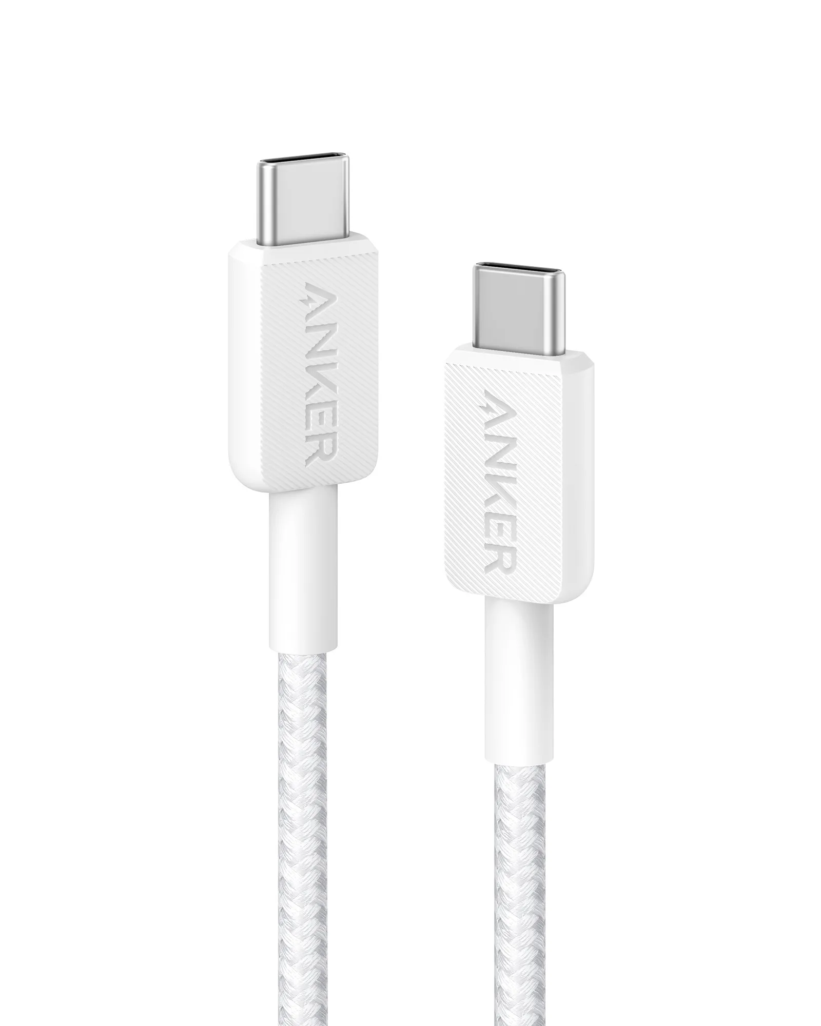 Kabel Anker 322 USB-C do USB-C 60W 0,9m Biały