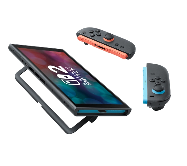 Nintendo Switch 2 Joy-Con Czarny + Etui Trust GXT 1251RB + Szkło hartowane Yaxo YGGSDG01T - Kup na Raty - RRSO 0%