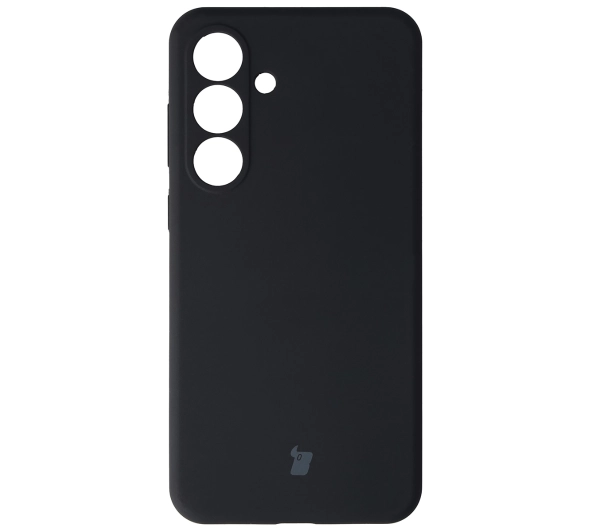 Bizon Silikonowe Soft do Samsung Galaxy S25 FE Czarny