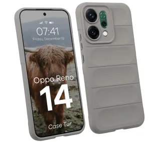 Bizon Pancerne Tur do Oppo Reno 14 Szary