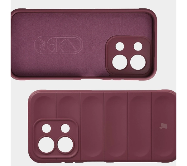 Bizon Pancerne Tur do Xiaomi Redmi 15C 4G / 5G / POCO C85 4G Fioletowy