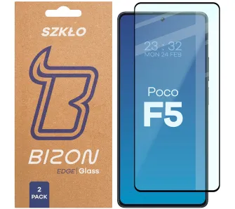 Szkło hartowane Bizon Edge Duo do Xiaomi POCO F5
