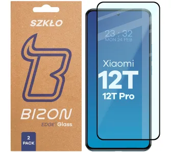 Szkło hartowane Bizon Edge Duo do Xiaomi 12T / 12T Pro