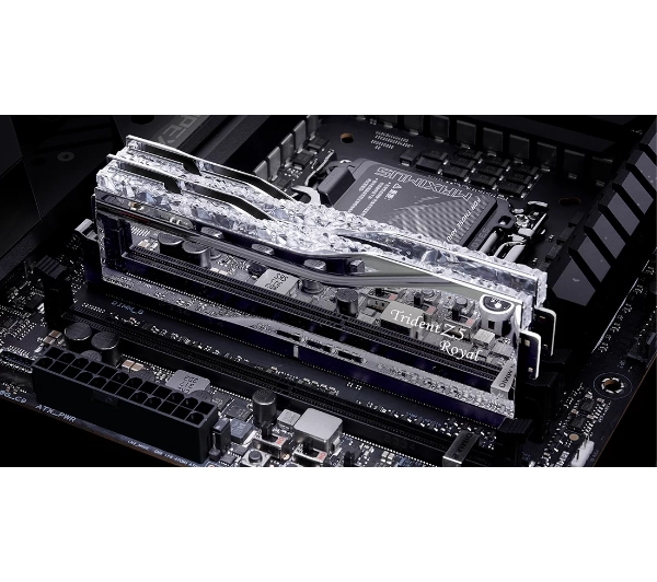 G.Skill Trident Z5 Royal DDR5 96GB (2x48GB) 6800 CL34 Biały - Kup na Raty - RRSO 0%