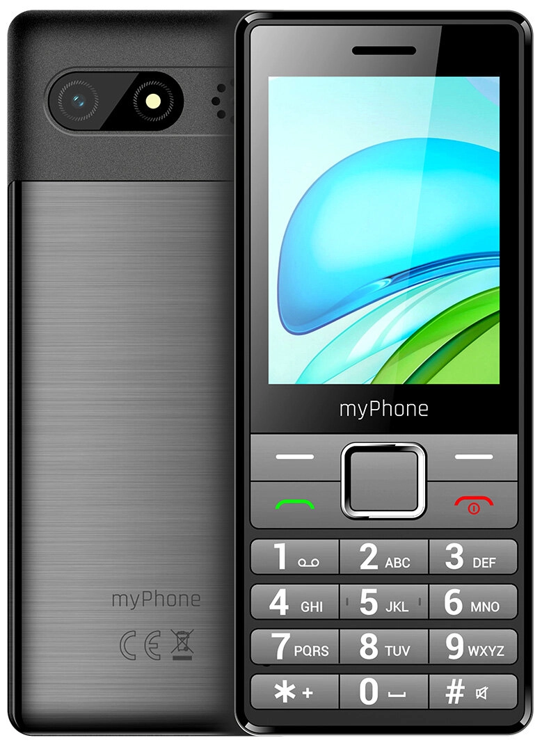Telefon myPhone 7340 LTE Czarno-srebrny
