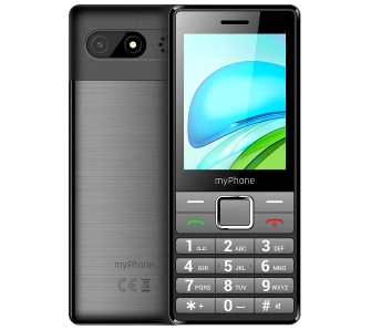 Telefon myPhone 7340 LTE Czarno-srebrny