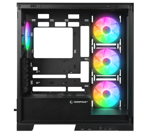 Rampage Hydra V2 ARGB Czarny - Kup na Raty - RRSO 0%