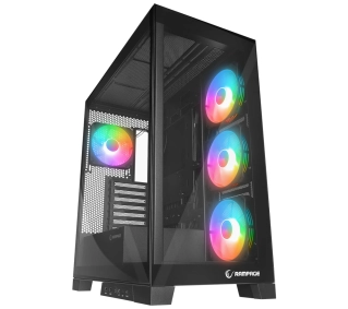 Rampage Hydra V2 ARGB Czarny - Kup na Raty - RRSO 0%