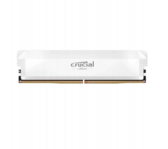 Pamięć RAM Crucial Pro Overclocking DDR5 16GB 6400 CL32 Biały