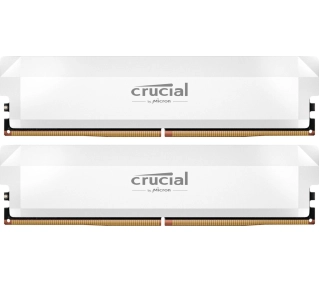 Crucial Pro DDR5 32GB (2x16GB) 6400 CL32 Biały - Kup na Raty - RRSO 0%