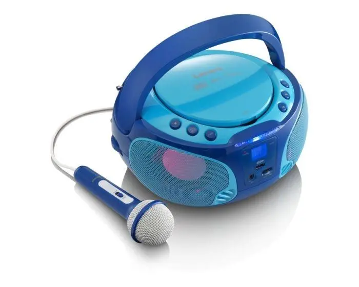 фото Магнитола Lenco SCD-650 blue 2