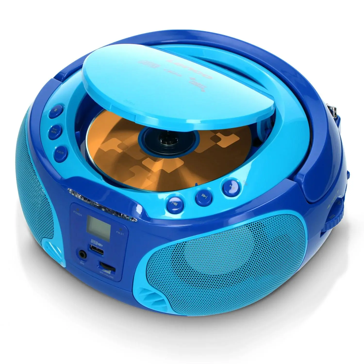 фото Магнитола Lenco SCD-650 blue 3