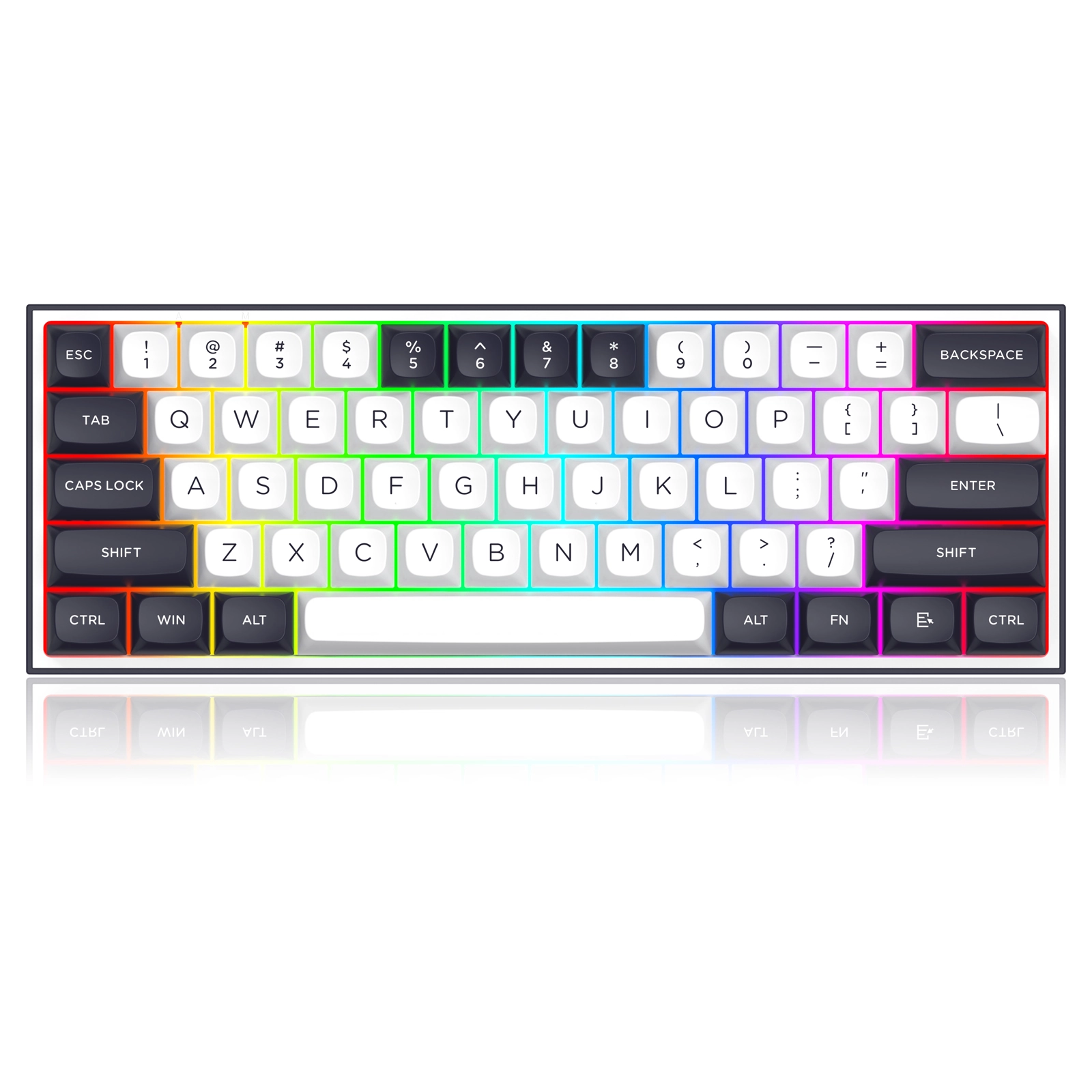 Klawiatura mechaniczna Redragon K717WB-RGB-PRO RPC Biało-Czarny
