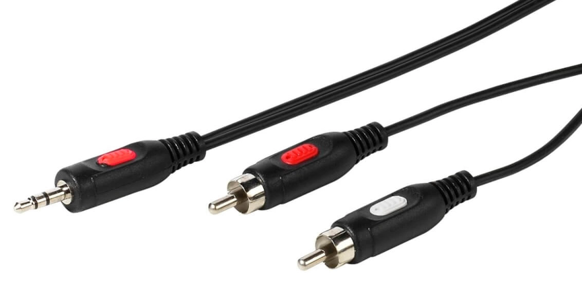 Kabel audio Vivanco 46030 1,5m Czarny