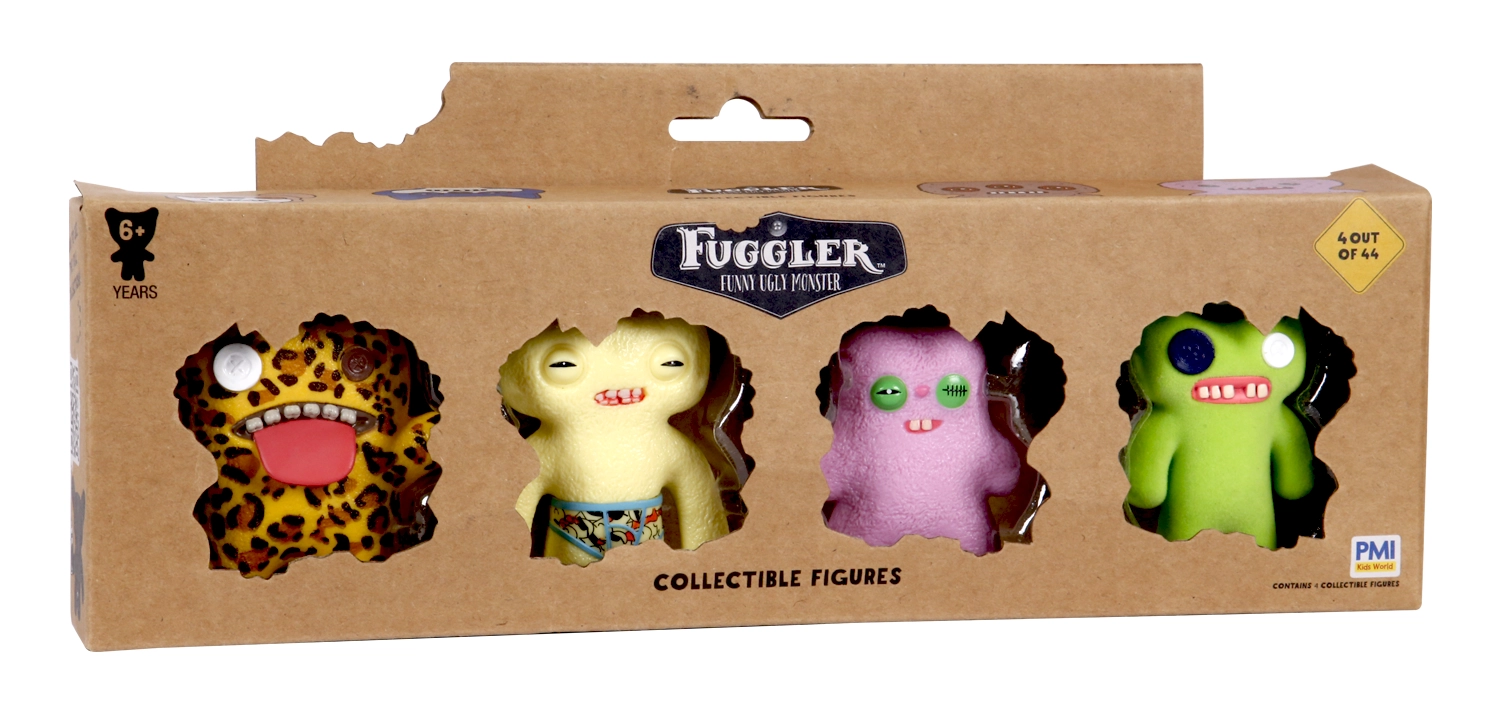 Figurka PMI Kids World Fuggler S1 Collectible Figures - 4 Pack