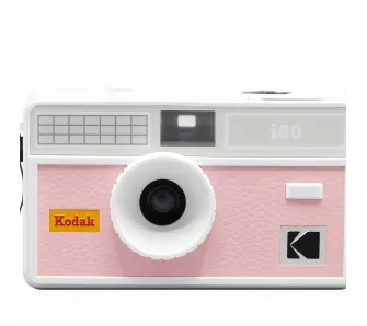 Aparat analogowy Kodak i60 Różowo-szary