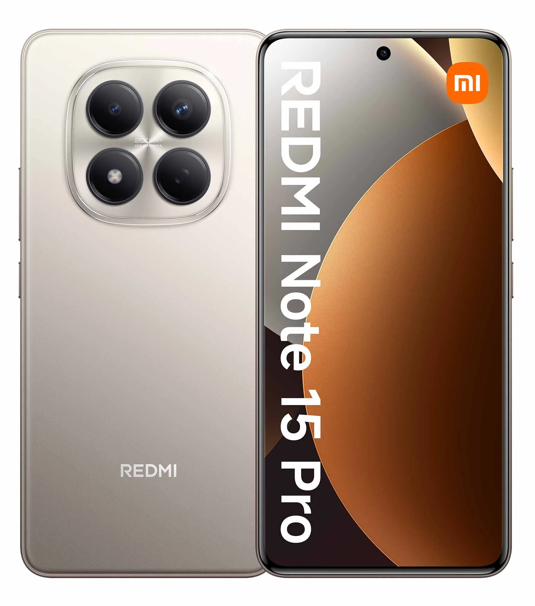 Smartfon Xiaomi REDMI Note 15 Pro 8/256GB Funkcje AI 6,77" 120Hz 200Mpix Tytanowy