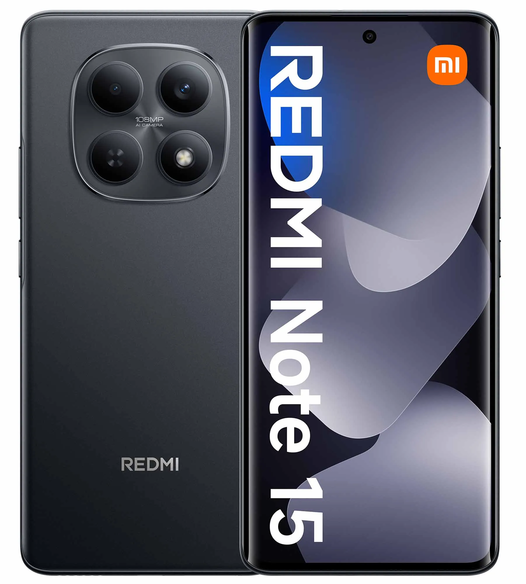 Smartfon Xiaomi REDMI Note 15 8/256GB Funkcje AI 6,77" 120Hz 108Mpix Czarny