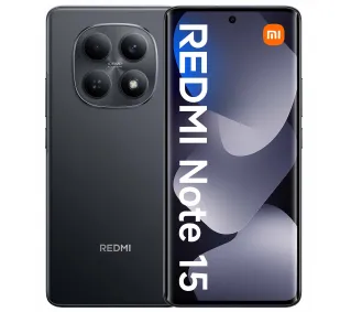 Xiaomi REDMI Note 15 8/256GB Funkcje AI 6,77" 120Hz 108Mpix Czarny - Kup na Raty - RRSO 0%