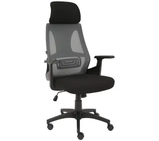 Cobra Office One HF304BK Biurowy do 150kg Tkanina Czarny - Kup na Raty - RRSO 0%