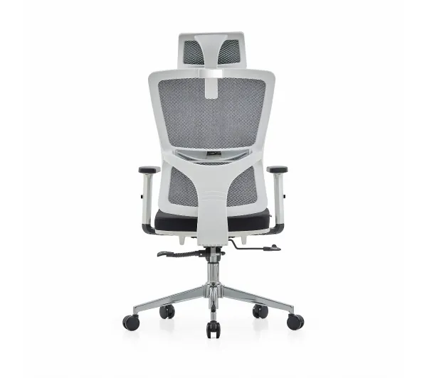 Cobra Office Expert HF701WH Biurowy do 150kg Tkanina Czarno-biały - Kup na Raty - RRSO 0%