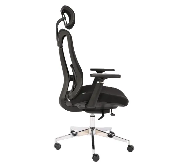 Cobra Office Expert HF702BK Biurowy do 150kg Tkanina Czarny - Kup na Raty - RRSO 0%