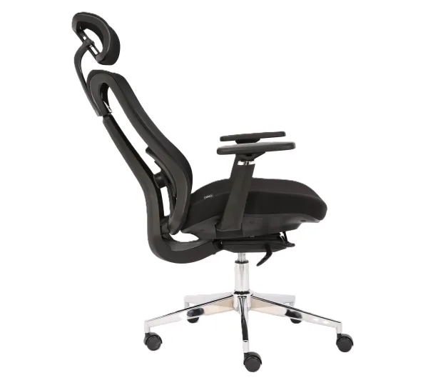 Cobra Office Expert HF702BK Biurowy do 150kg Tkanina Czarny - Kup na Raty - RRSO 0%