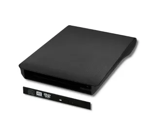 Qoltec 51863 CD/DVD SATA USB 2.0 12.7mm wbudowany kabel