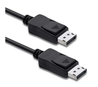 Kabel DisplayPort Qoltec V1.4 50586 1,5m Czarny