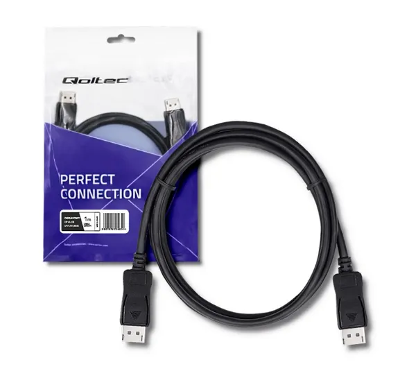 Qoltec V1.3 50465 1m Czarny