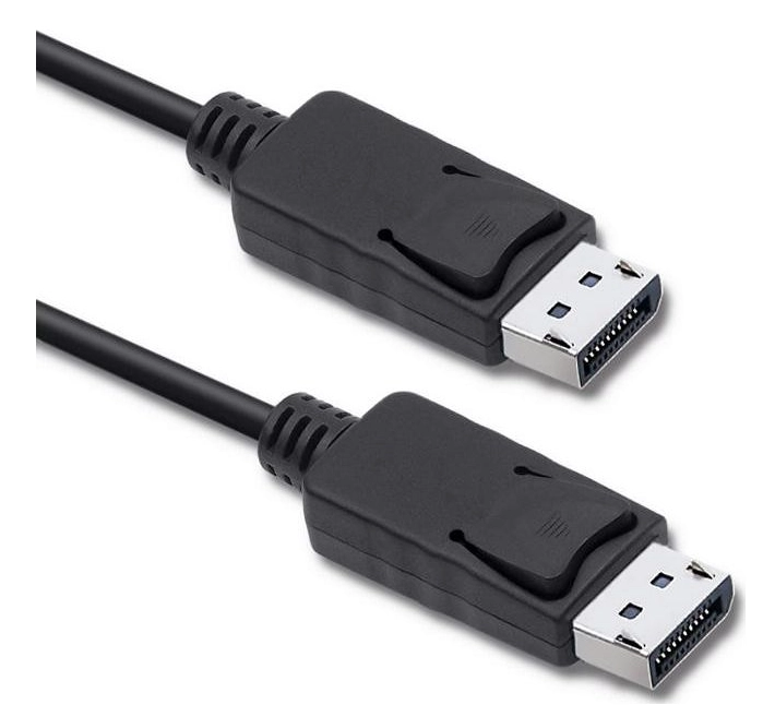 Kabel DisplayPort Qoltec V1.2 50370 0,5m Czarny
