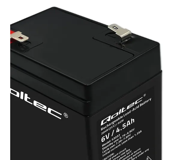 Qoltec 53032 AGM 6V 4.5Ah