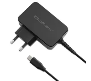Qoltec GaN Power Pro USB-C 45W Czarny