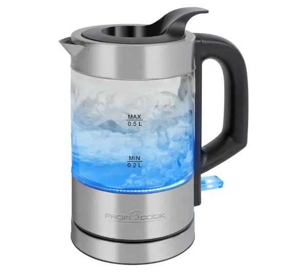 Czajniki elektryczne - ProfiCook PC-WKS 1228 G 0,5l 1100W